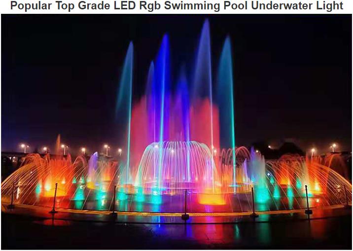 Δημοφιλής υψηλής ποιότητας LED Rgb πισίνα Underwater Light